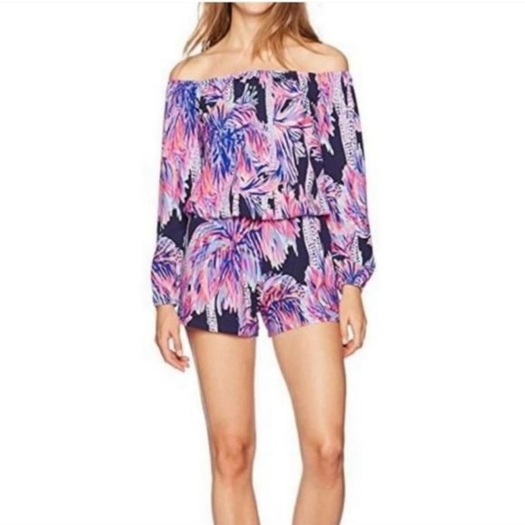 Lilly Pulitzer romper size medium - Picture 4 of 6